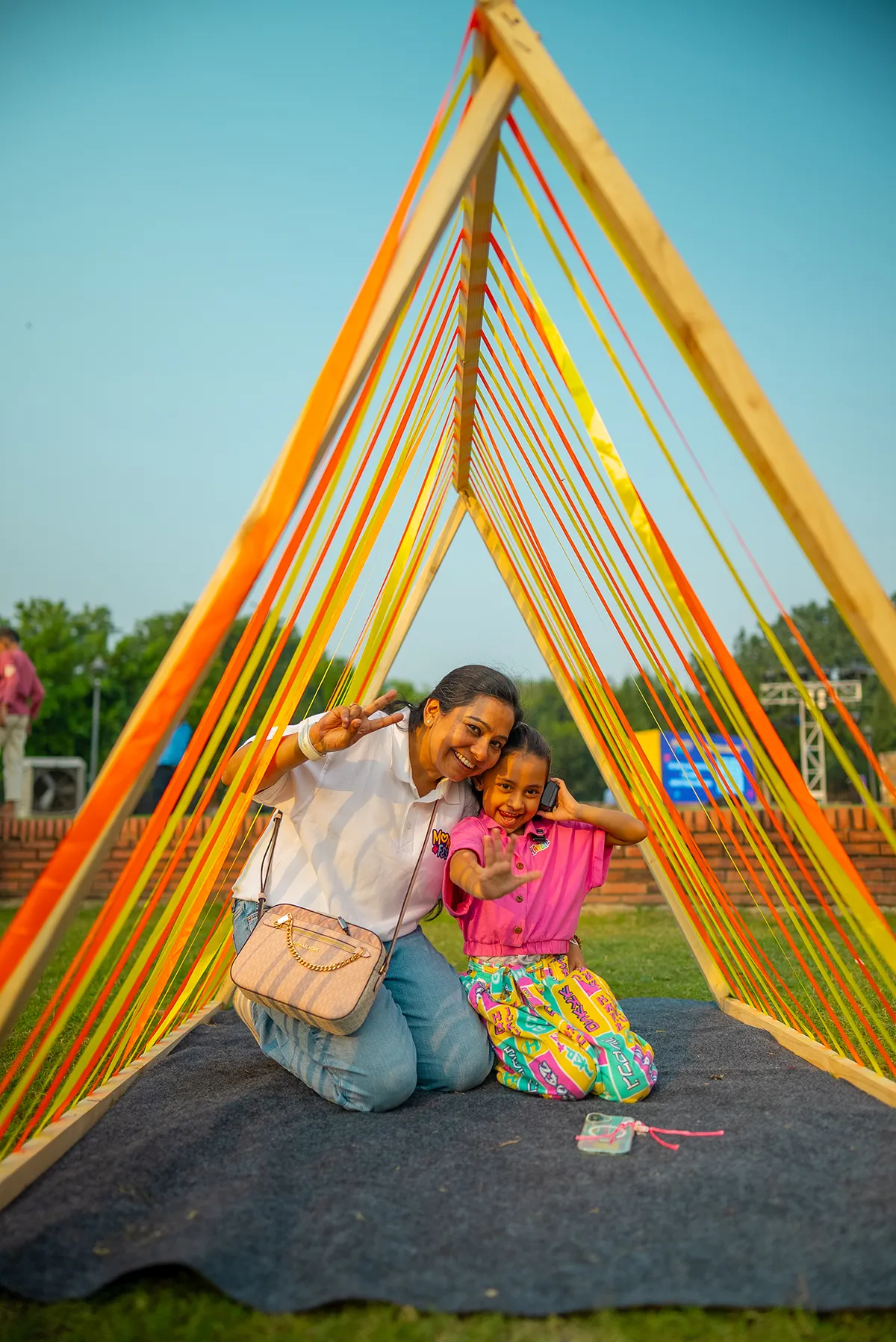 A joyful MommyFest community moment