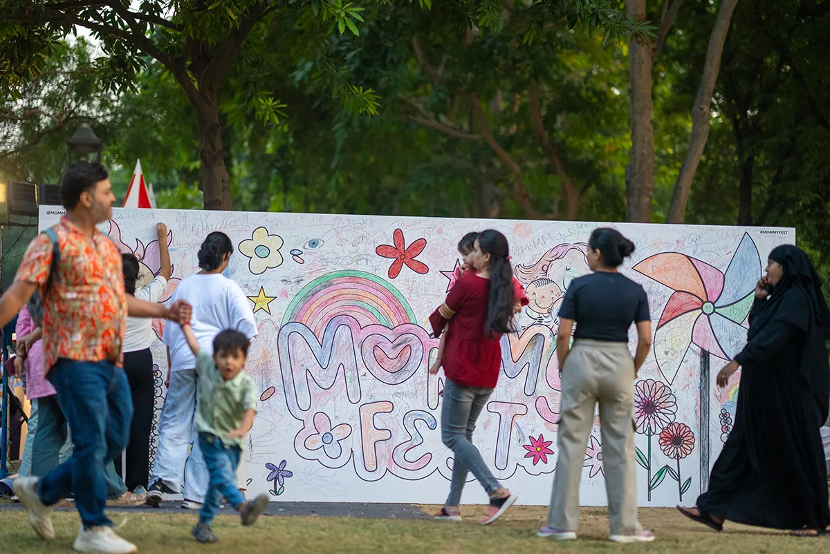 A warm community experience at MommyFest