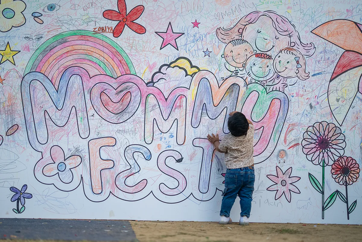 A colourful celebration at MommyFest
